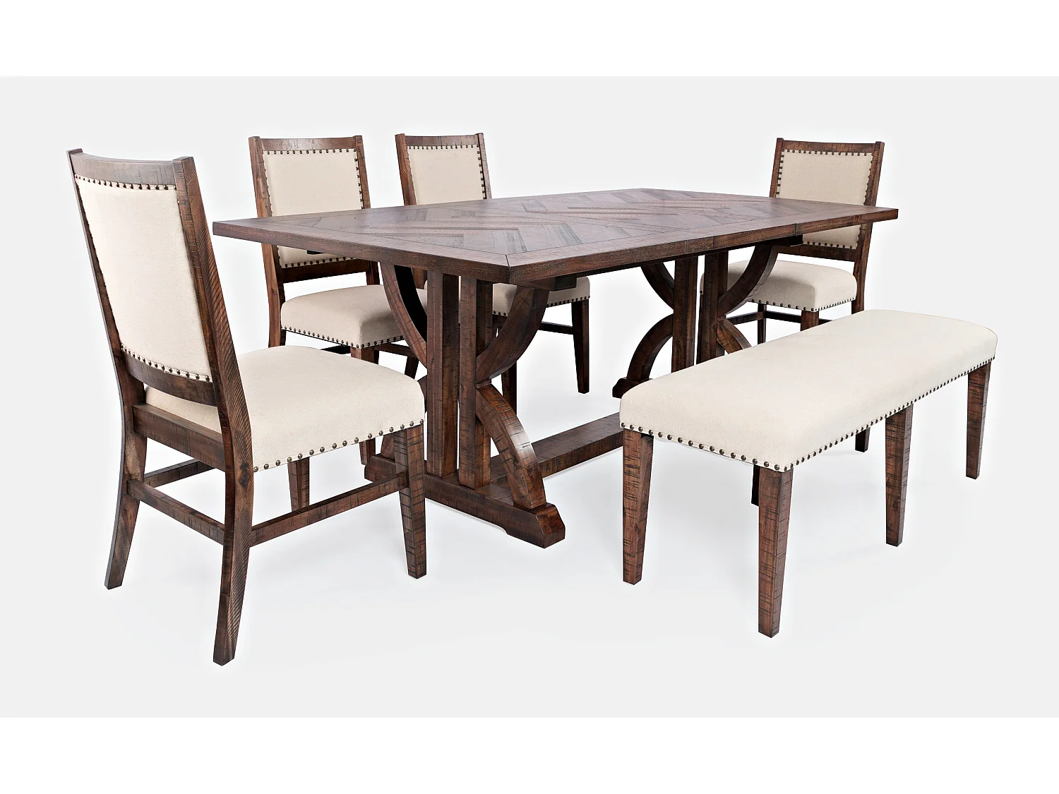 Bank 132x49,5x48,5 cm Dunkelbraun Avola AV1931-52