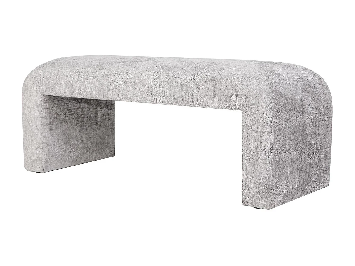 Bank silbergrau Leith LET70G 119,5x48x45,5 cm