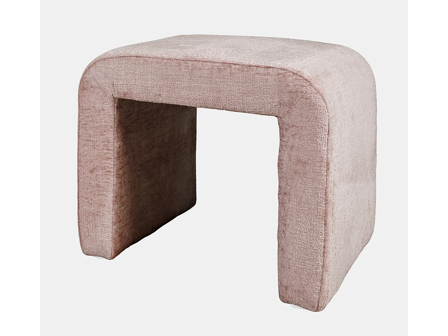 Banc 53,5x48x45,5 cm rose Leith LET69P