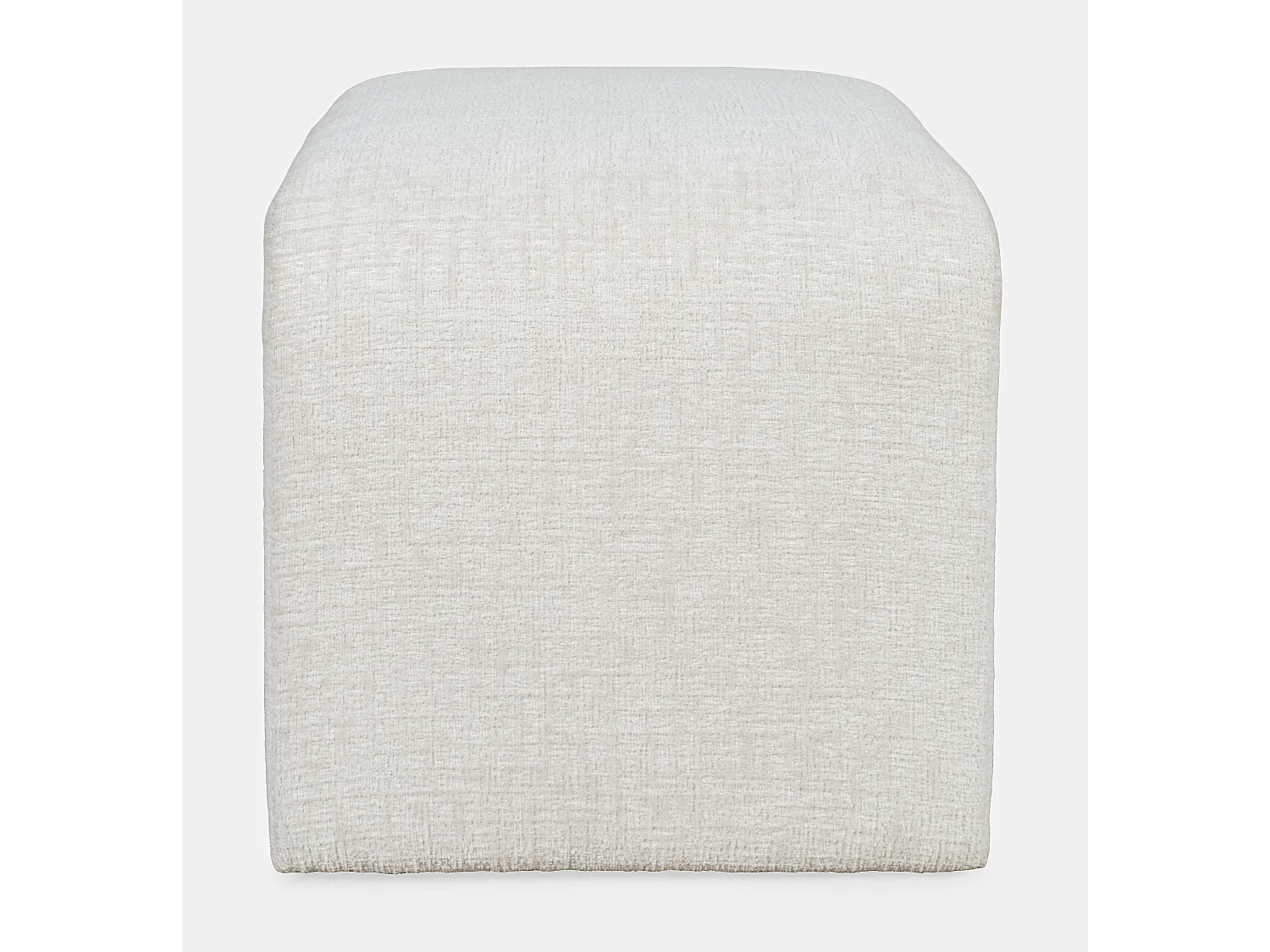 Gepolsterte Bank 53,5x48x45,5 cm beige Leith LET69N