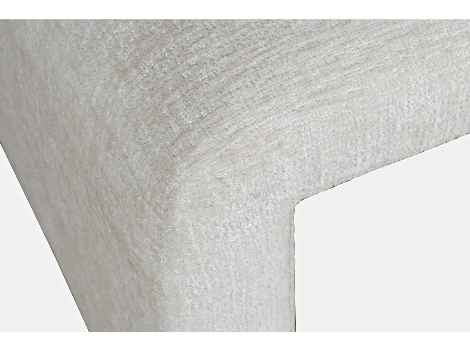 Banc rembourré 53,5x48x45,5 cm beige Leith LET69N