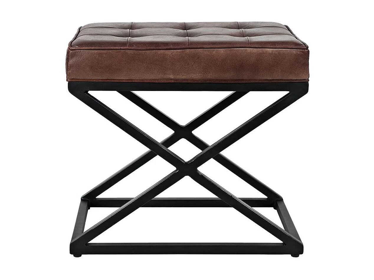 Siège 51x47x36 cm brun foncé Avola AV1730-79