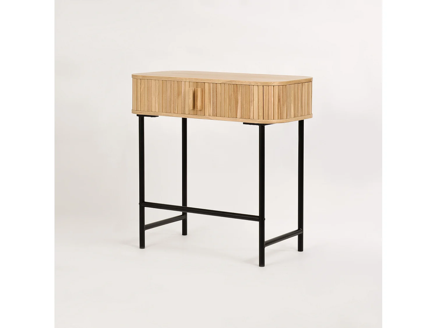 Console 79,5x79,5x40 cm bois naturel Florence FL03