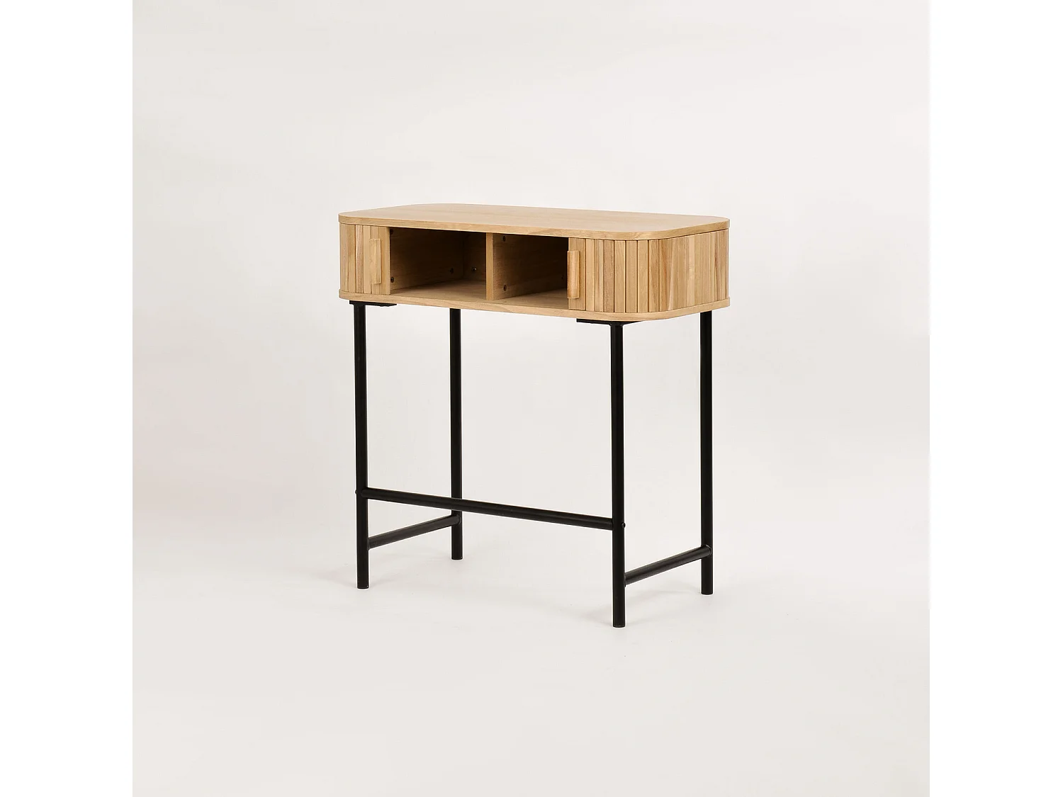 Console 79,5x79,5x40 cm bois naturel Florence FL03