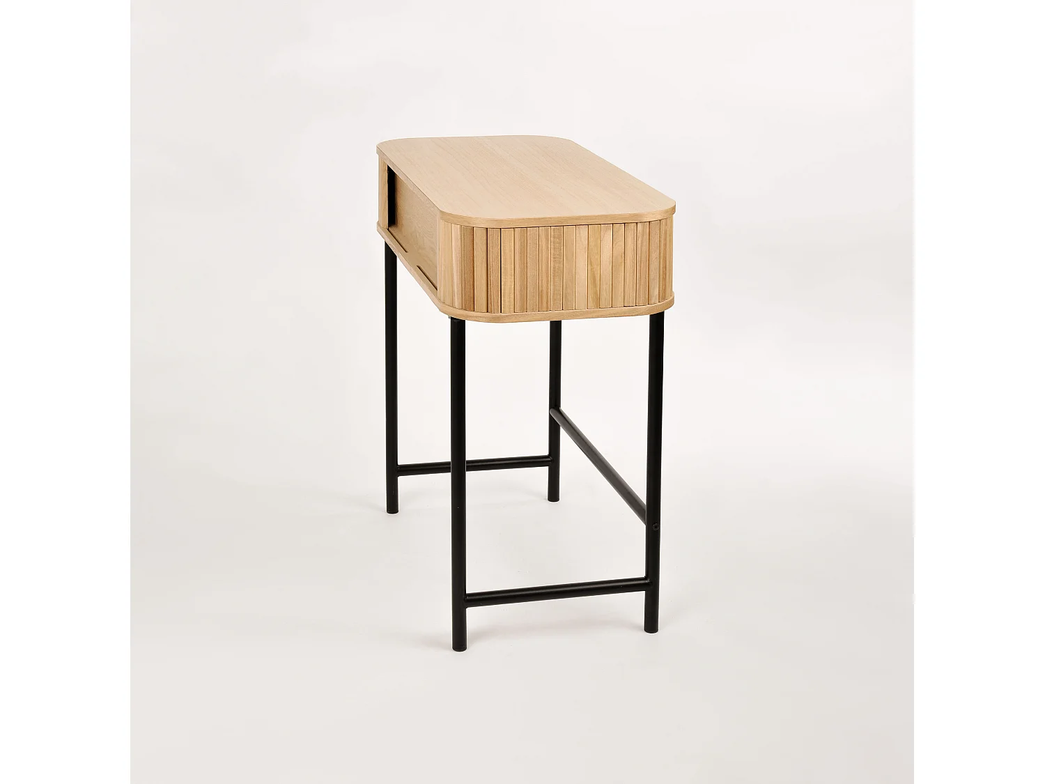 Console 79,5x79,5x40 cm bois naturel Florence FL03