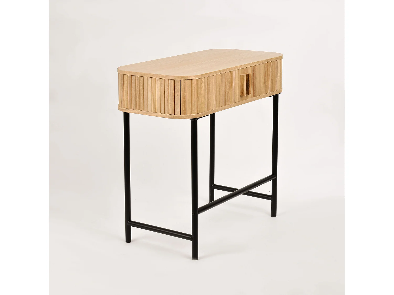 Console 79,5x79,5x40 cm bois naturel Florence FL03