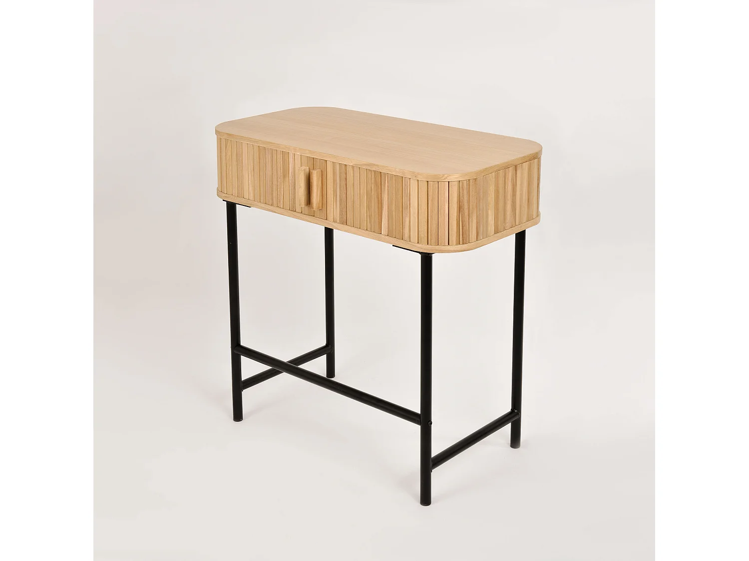 Console 79,5x79,5x40 cm bois naturel Florence FL03