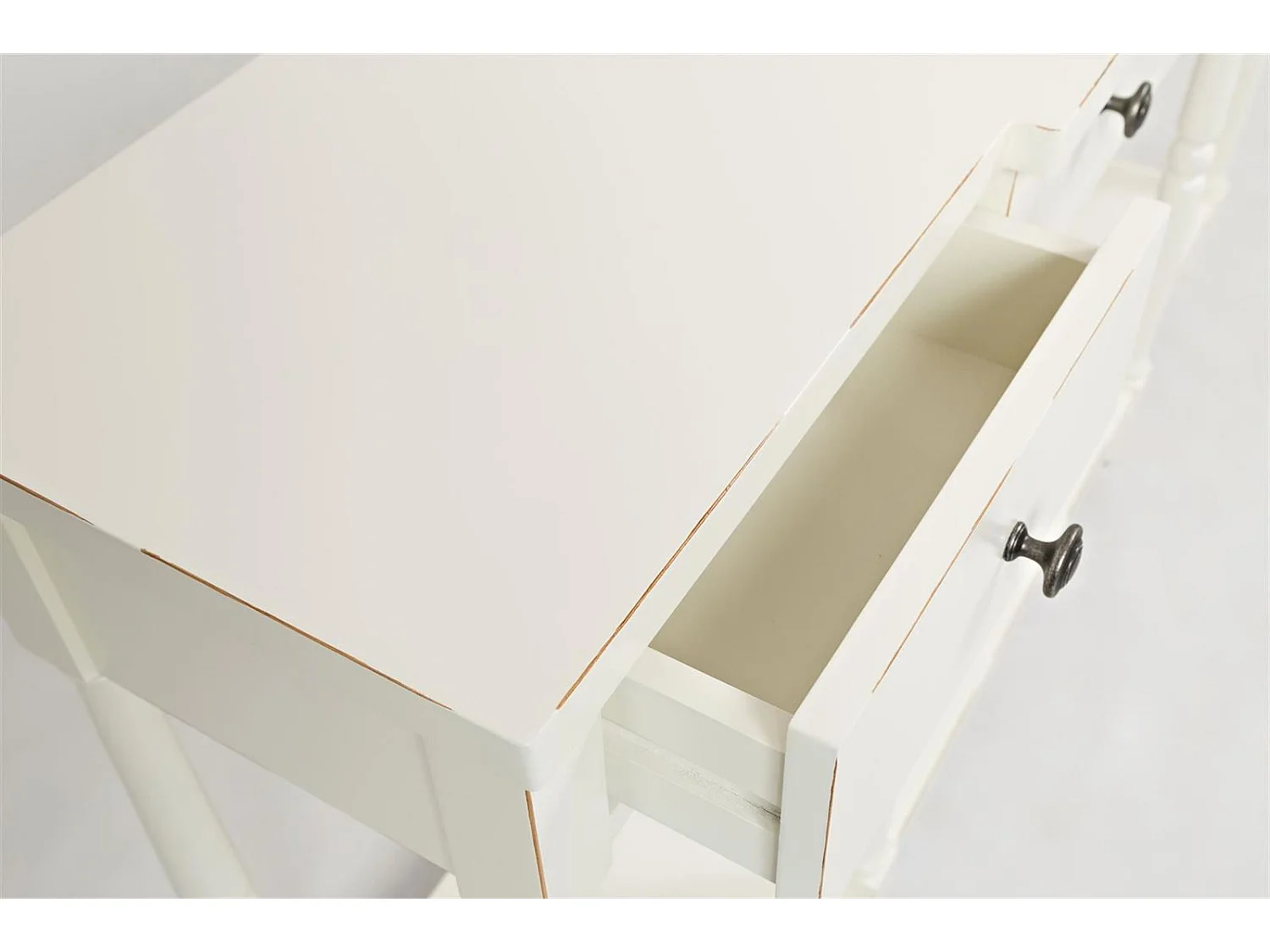 Console 152,5x86,5x35,5 cm blanc Avola AV1630-60