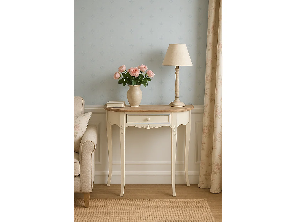 Konsole 80x80x30 cm Creme Rimini RI033