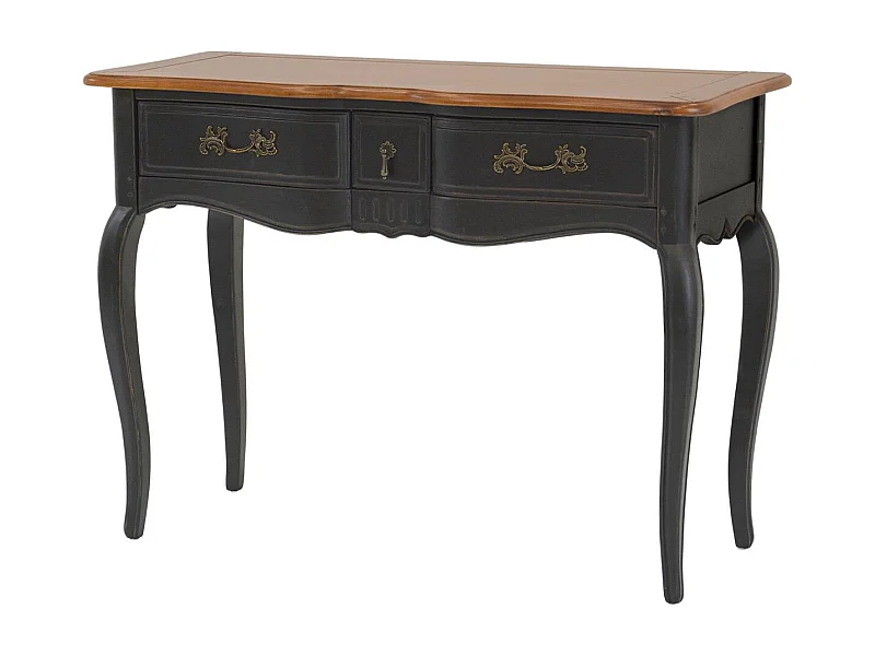 Console 110x80x47 cm noir nero ven808nm