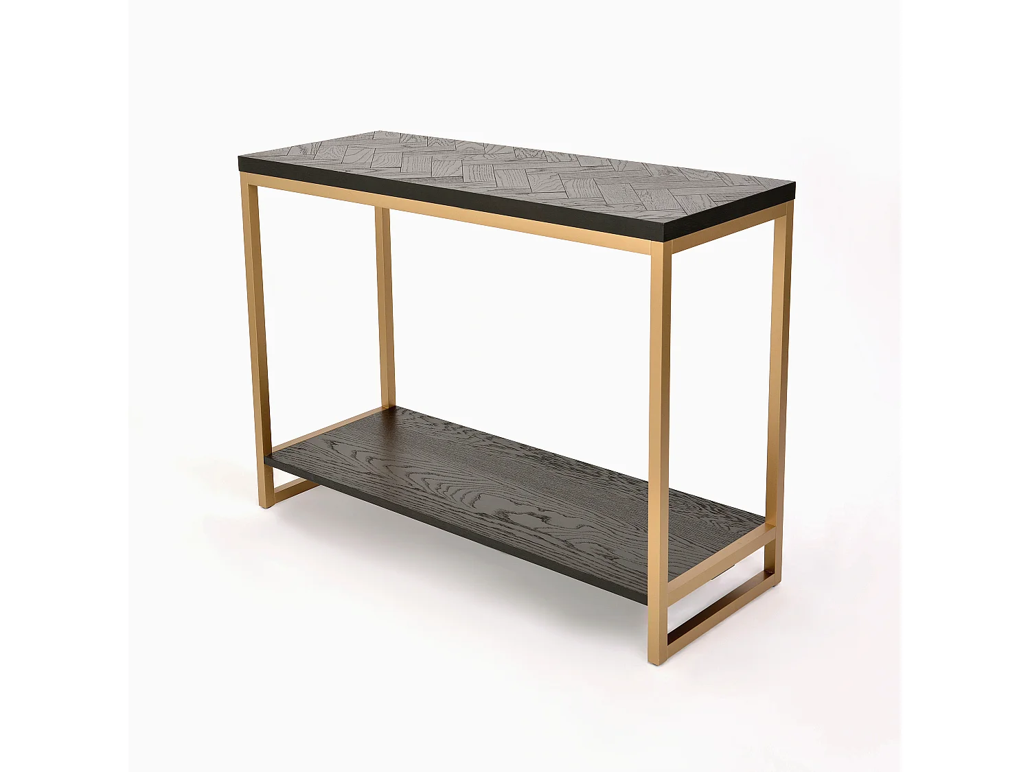 Console 110x78x40 cm noir Séville