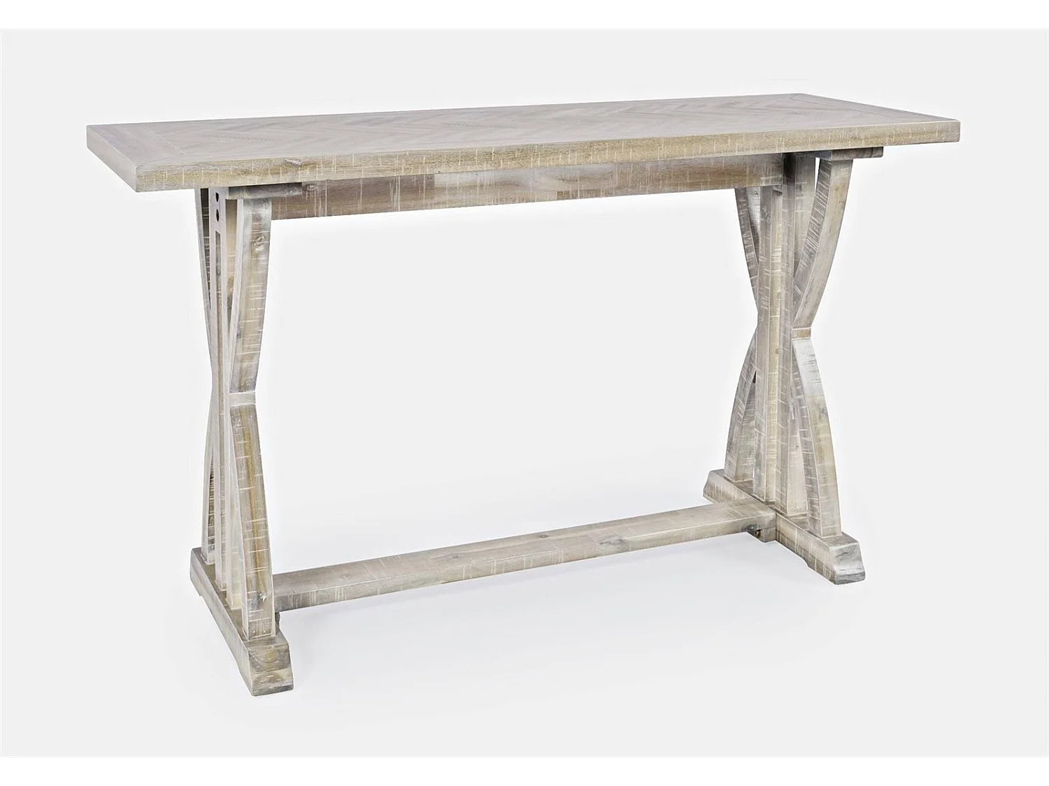 Consola 132x76x46 cm madera natural clara Avola AV1934-4