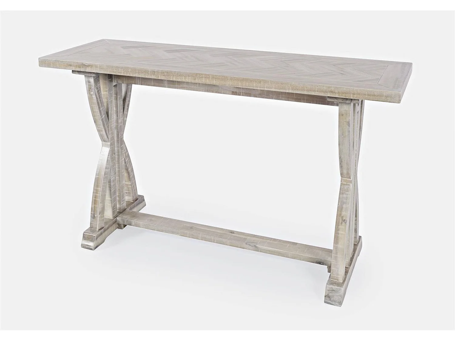 Consola 132x76x46 cm madera natural clara Avola AV1934-4