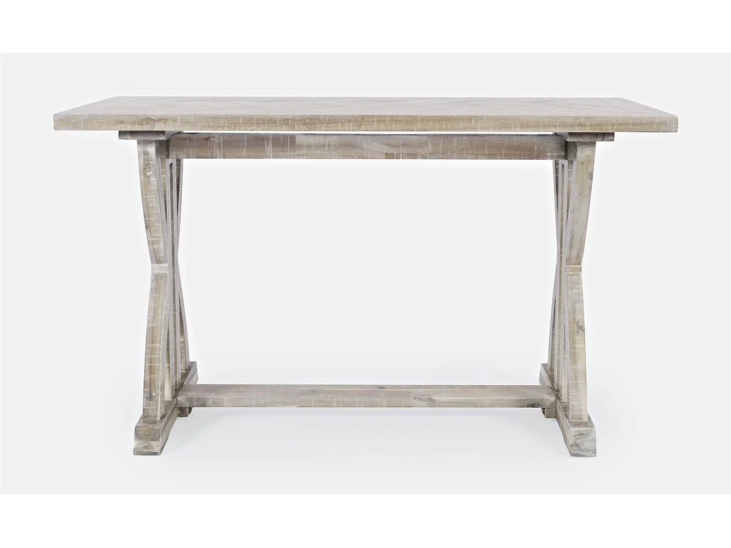 Console 132x76x46 cm bois clair naturel avola av1934-4