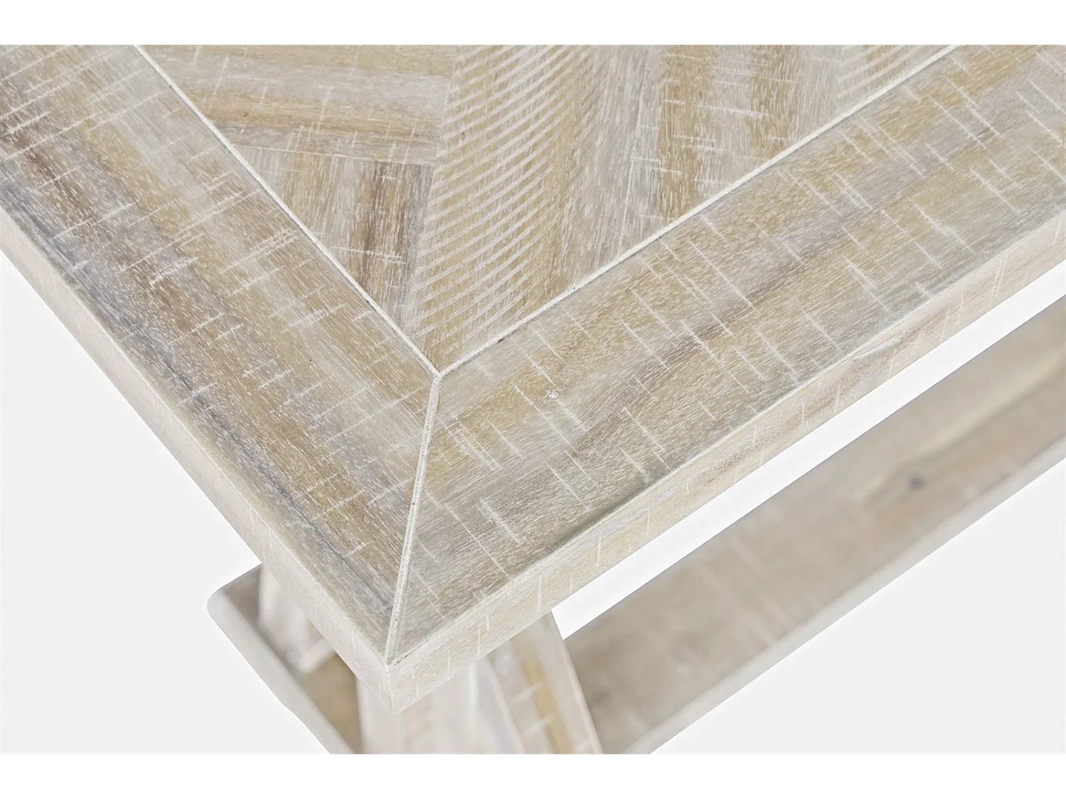 Console 132x76x46 cm bois clair naturel avola av1934-4