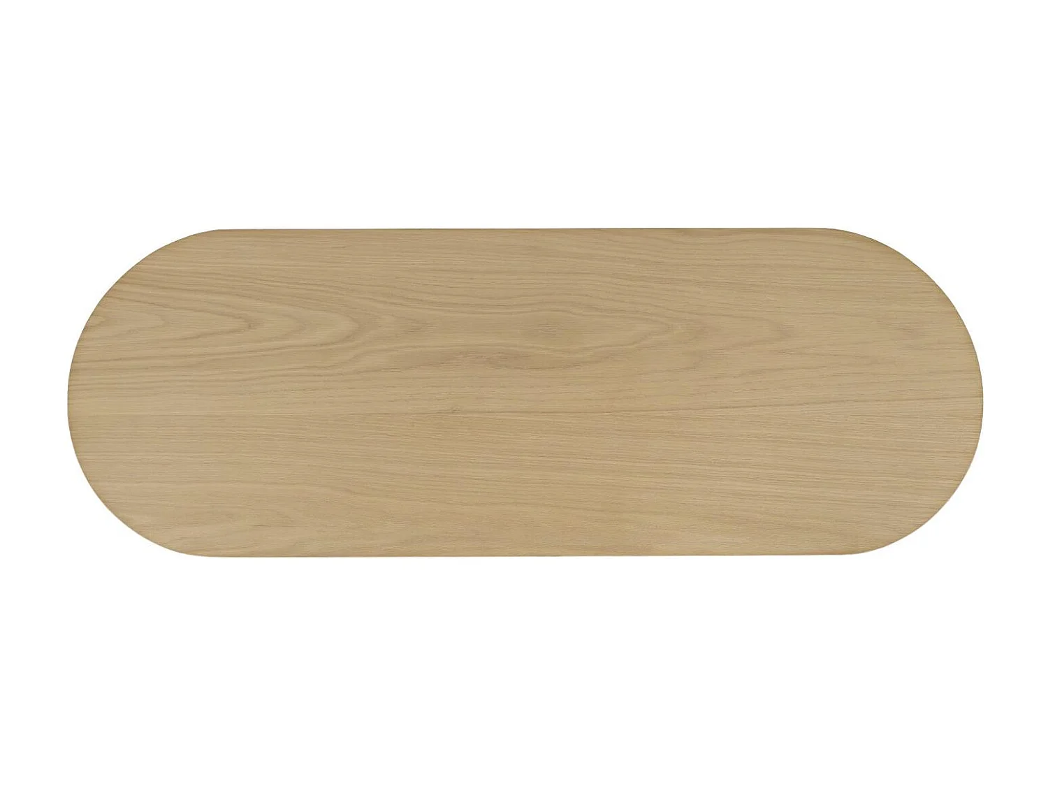 Console 127x76,5x46,5 cm bois clair naturel Avola av2420-4