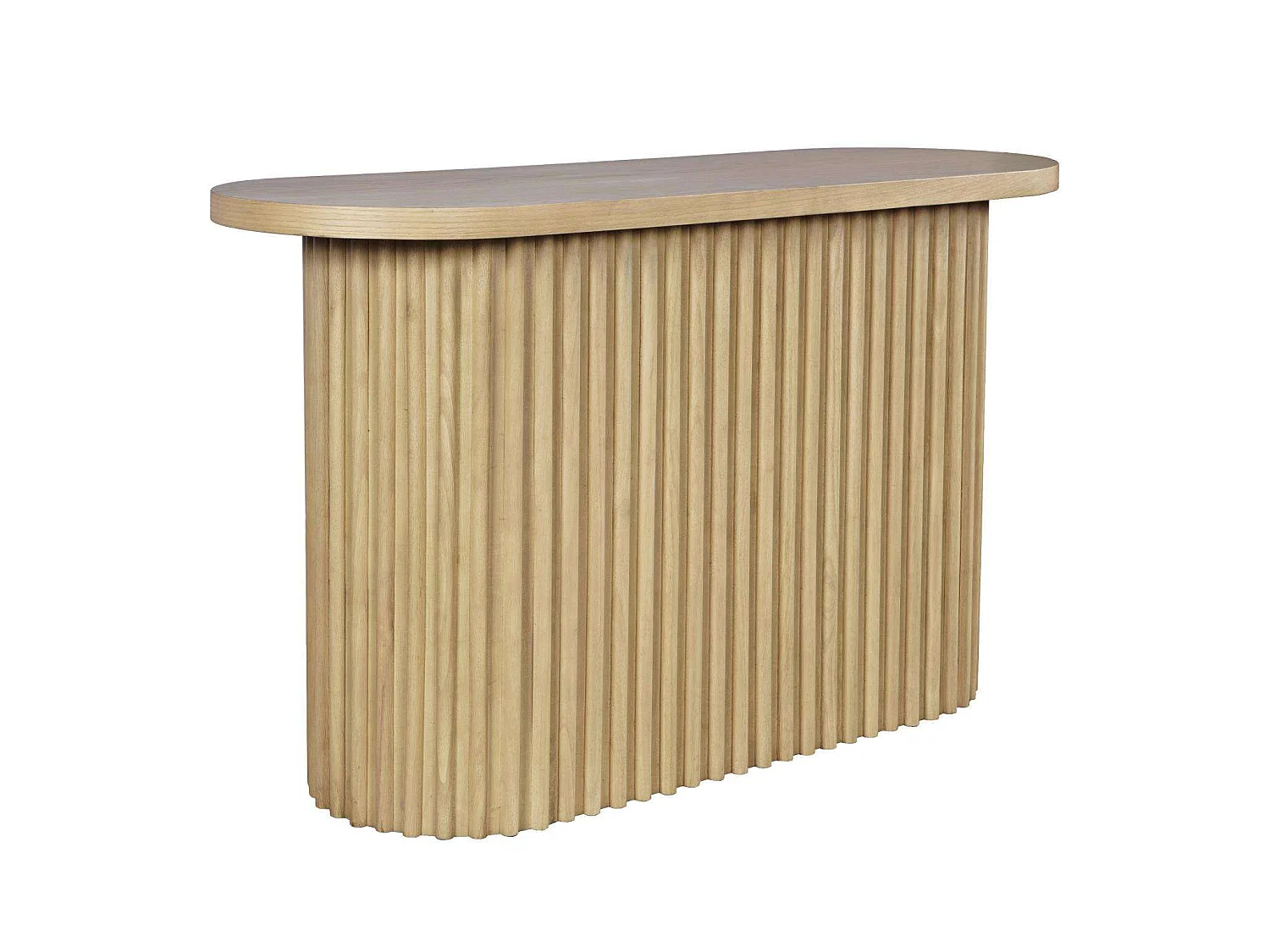 Konsol, Avola, 127x46.5x3.5 cm, Lyst Træ