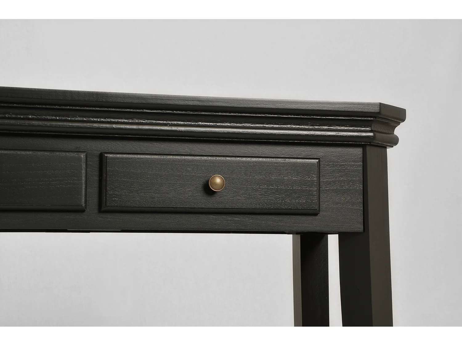 Consoletafel 128x80x40 cm zwart Cesena CE012