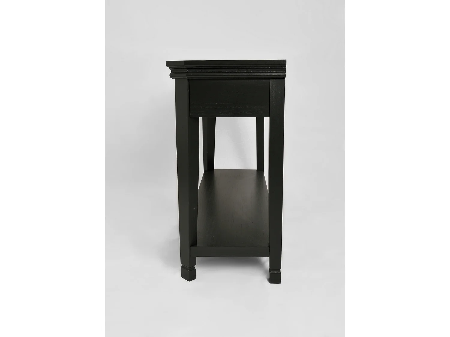 Consoletafel 128x80x40 cm zwart Cesena CE012