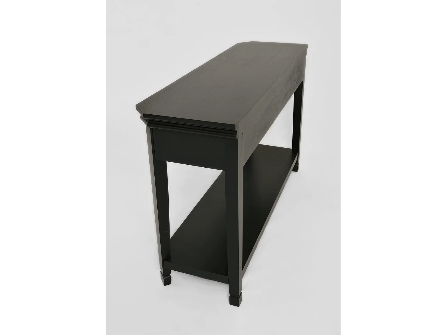 Consoletafel 128x80x40 cm zwart Cesena CE012