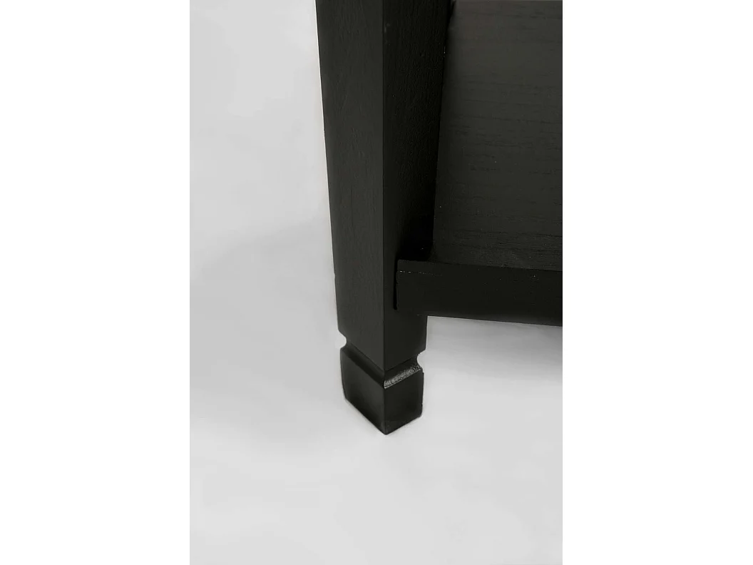 Console 128x80x40 cm noire Cesena CE012