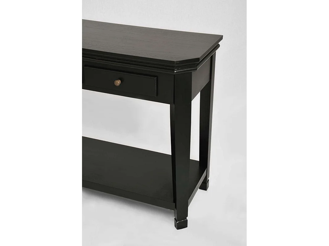 Console 128x80x40 cm noire Cesena CE012