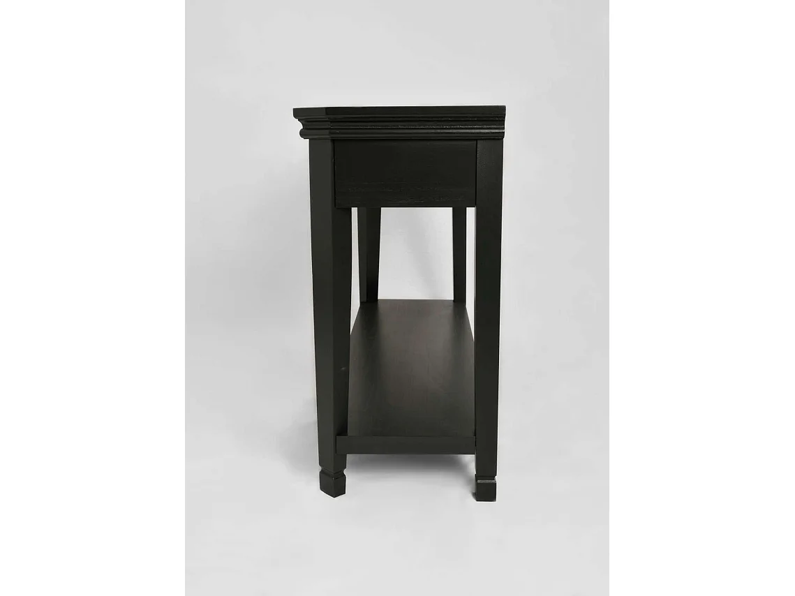 Console 128x80x40 cm noire Cesena CE012