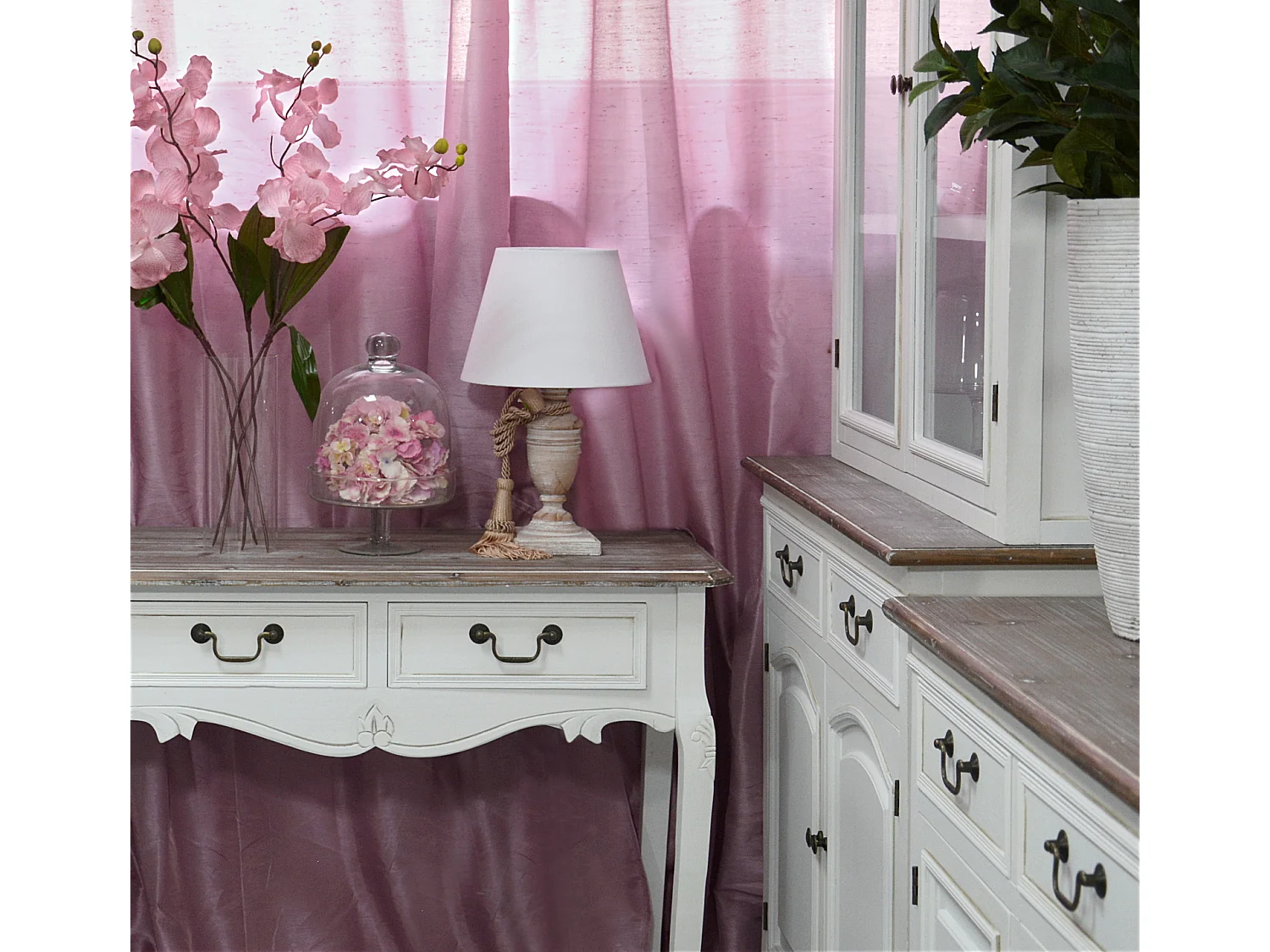 Consola 90x78x40 cm blanco Rimini blanco riw016