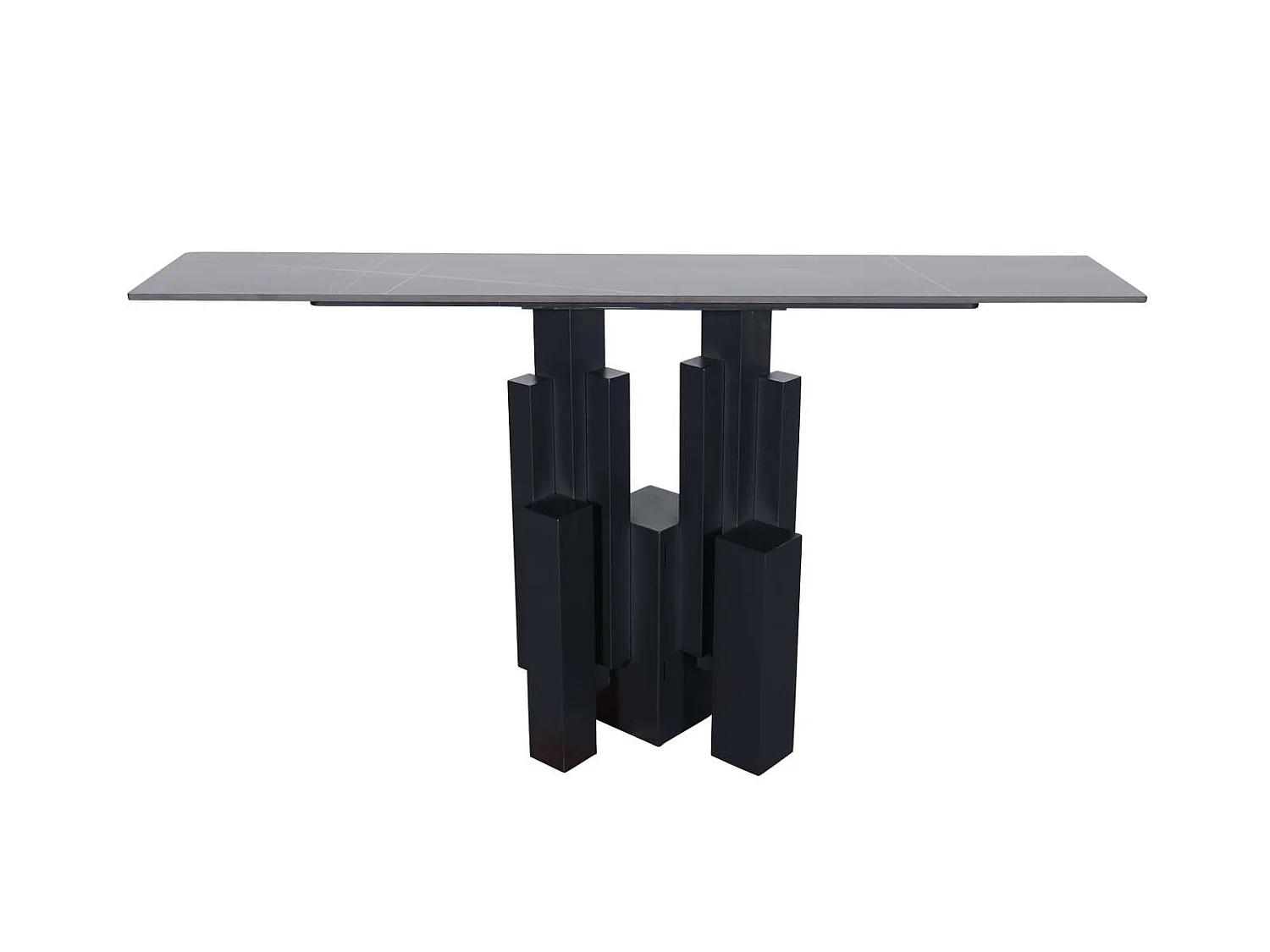 Console 150x80x30 cm noir modig m20-150