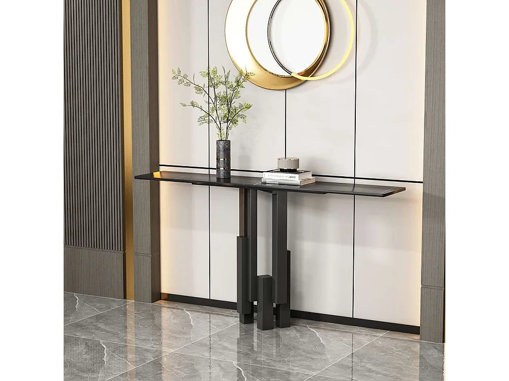 Console 150x80x30 cm noir modig m20-150