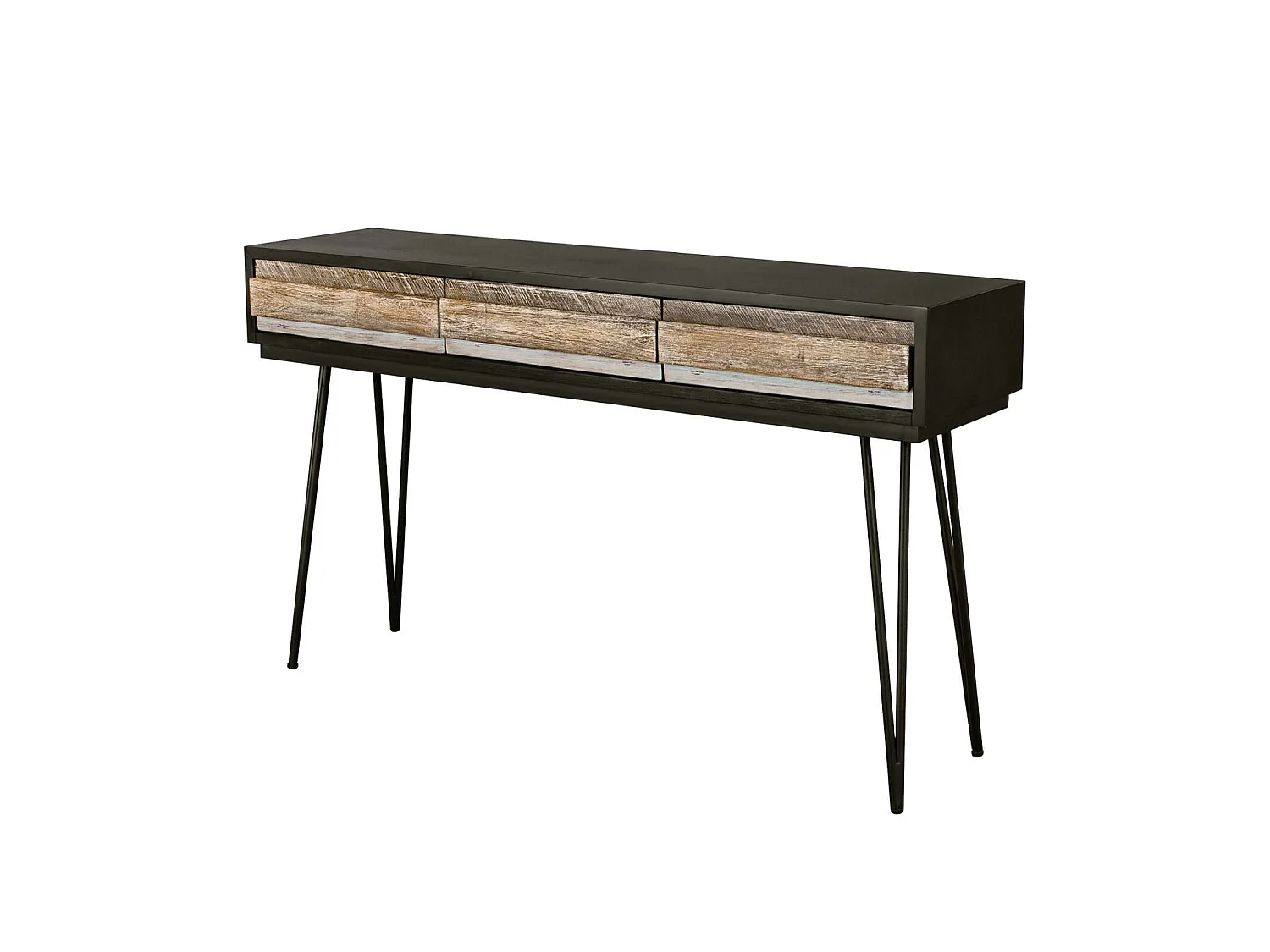 Console 140x80x35 cm noir adesso adesl08