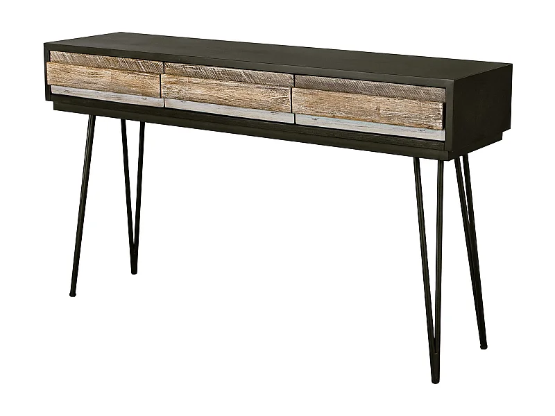 Consolle 140x80x35 cm nero adesso adesl08