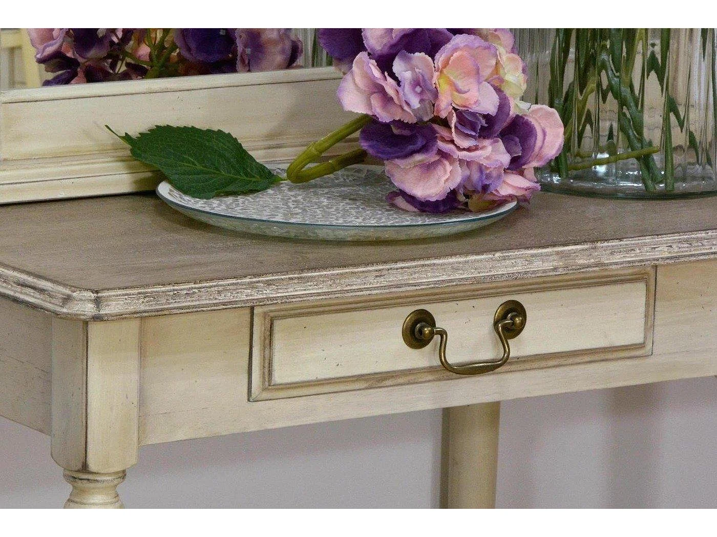 Console 120x76x40 cm ivoire Limena LI830