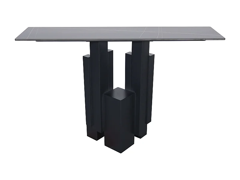 Console 120x80x30 cm noir modig m20-120