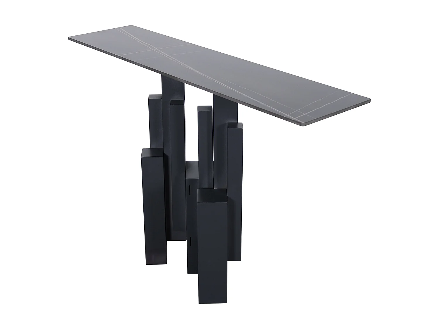 Console 120x80x30 cm noir modig m20-120