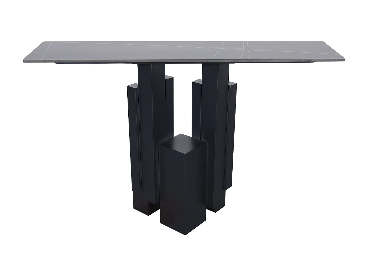 Console 120x80x30 cm noir modig m20-120