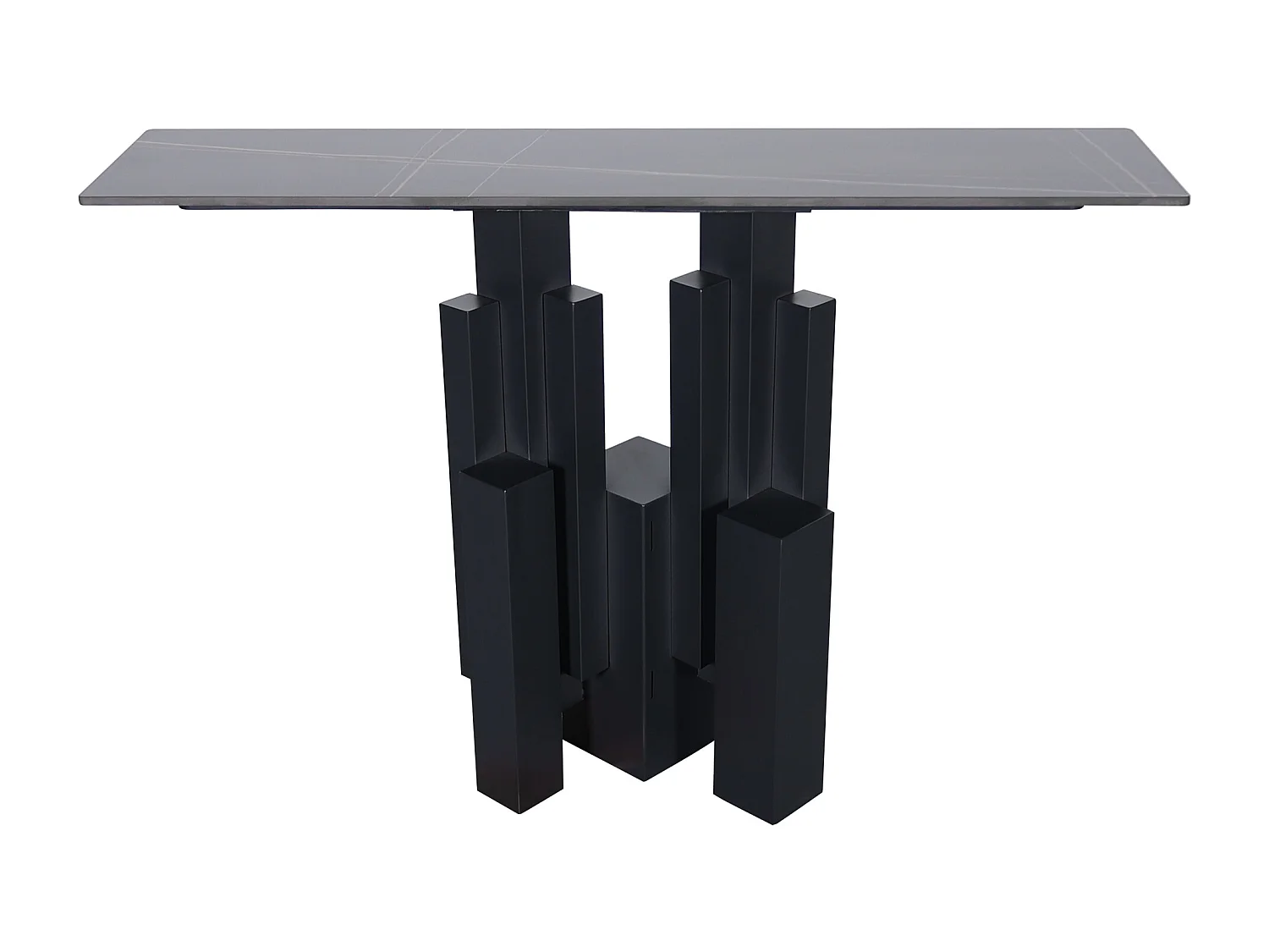 Console 120x80x30 cm noir modig m20-120