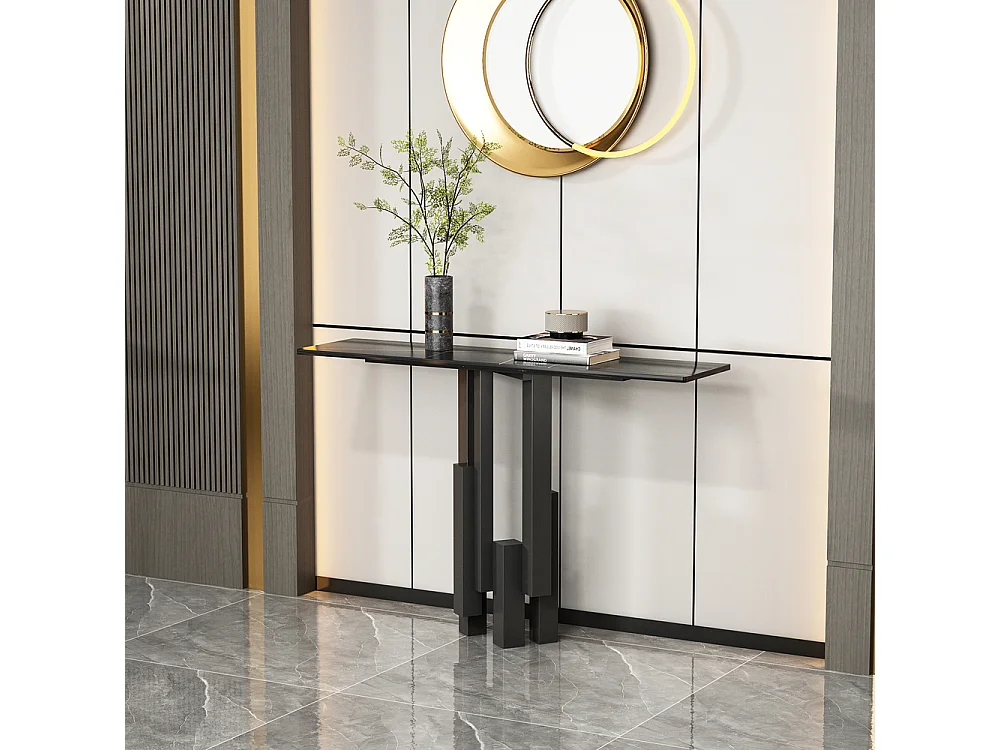 Console 120x80x30 cm noir modig m20-120