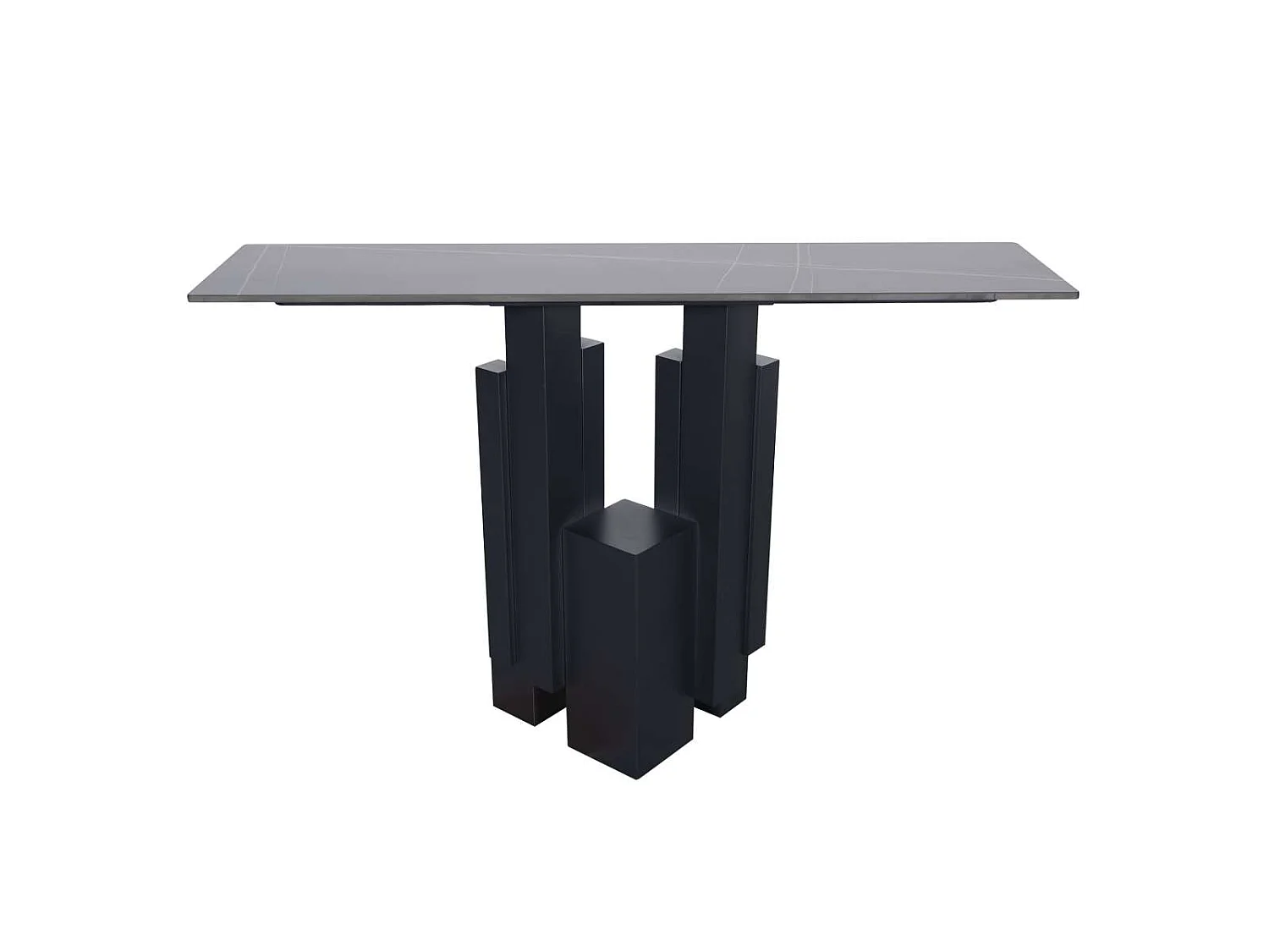 Console 120x80x30 cm noir modig m20-120