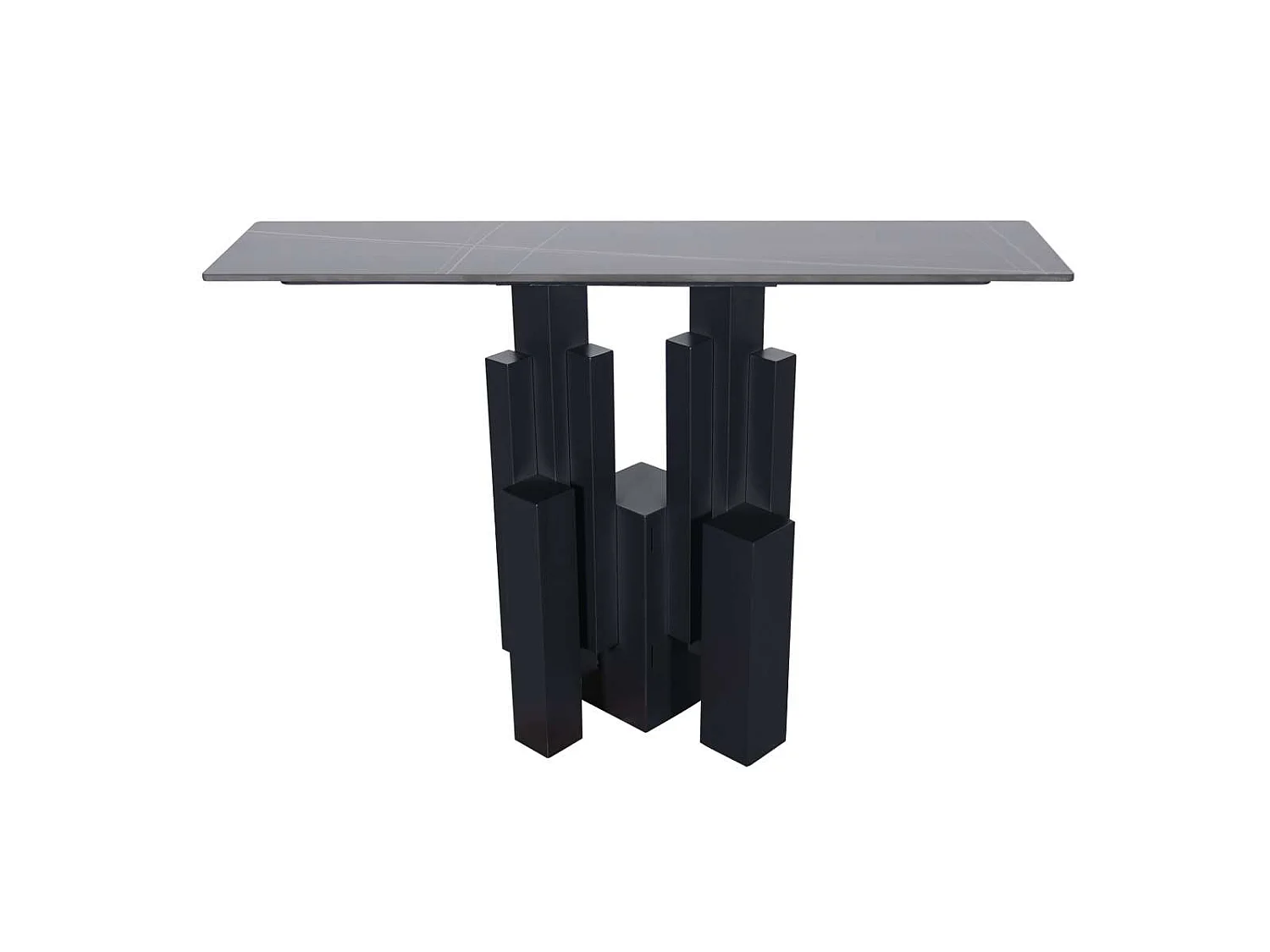 Console 120x80x30 cm noir modig m20-120