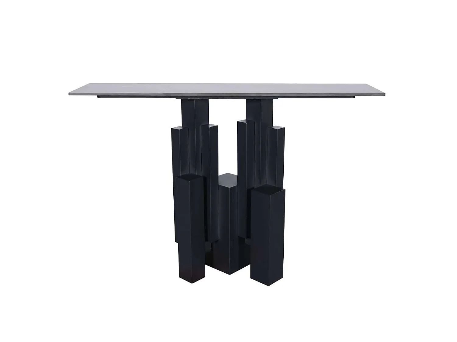 Console 120x80x30 cm noir modig m20-120