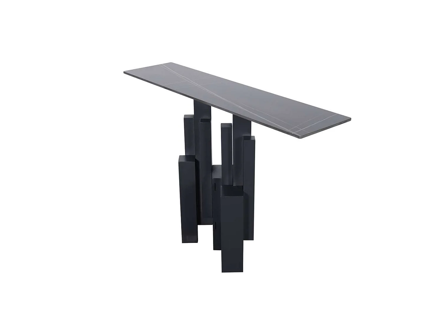 Console 120x80x30 cm noir modig m20-120