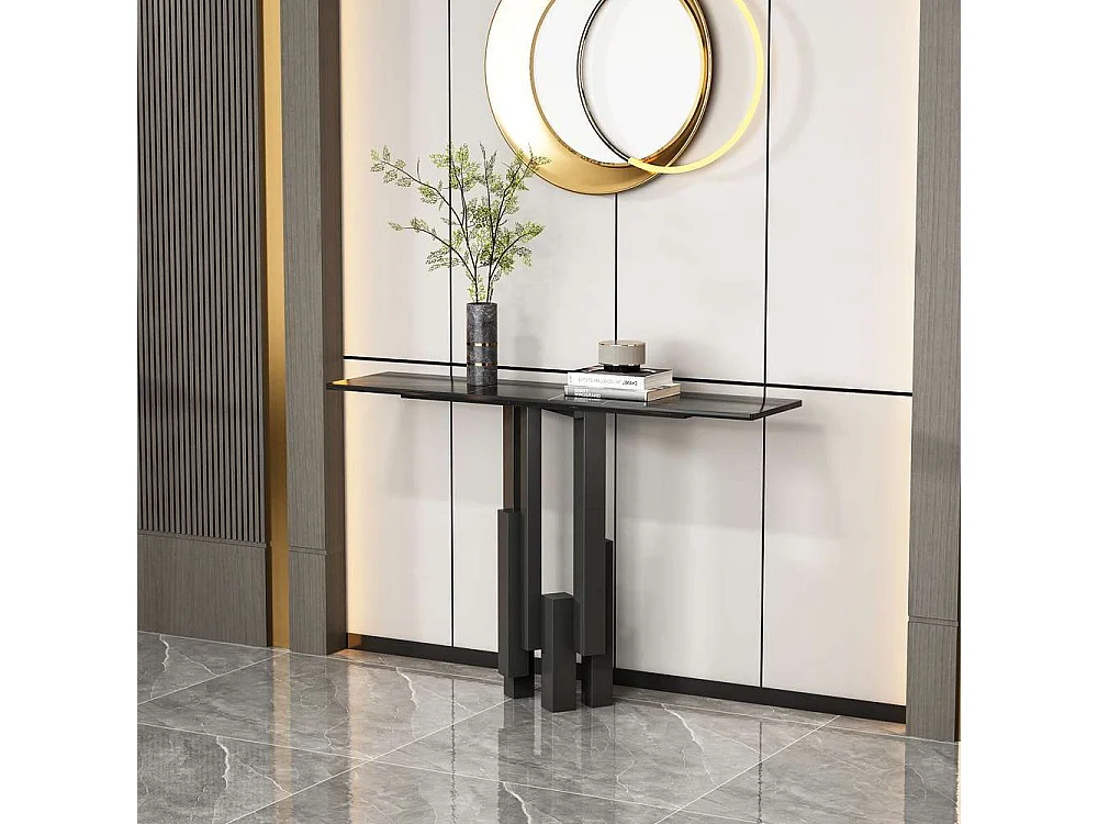 Console 120x80x30 cm noir modig m20-120