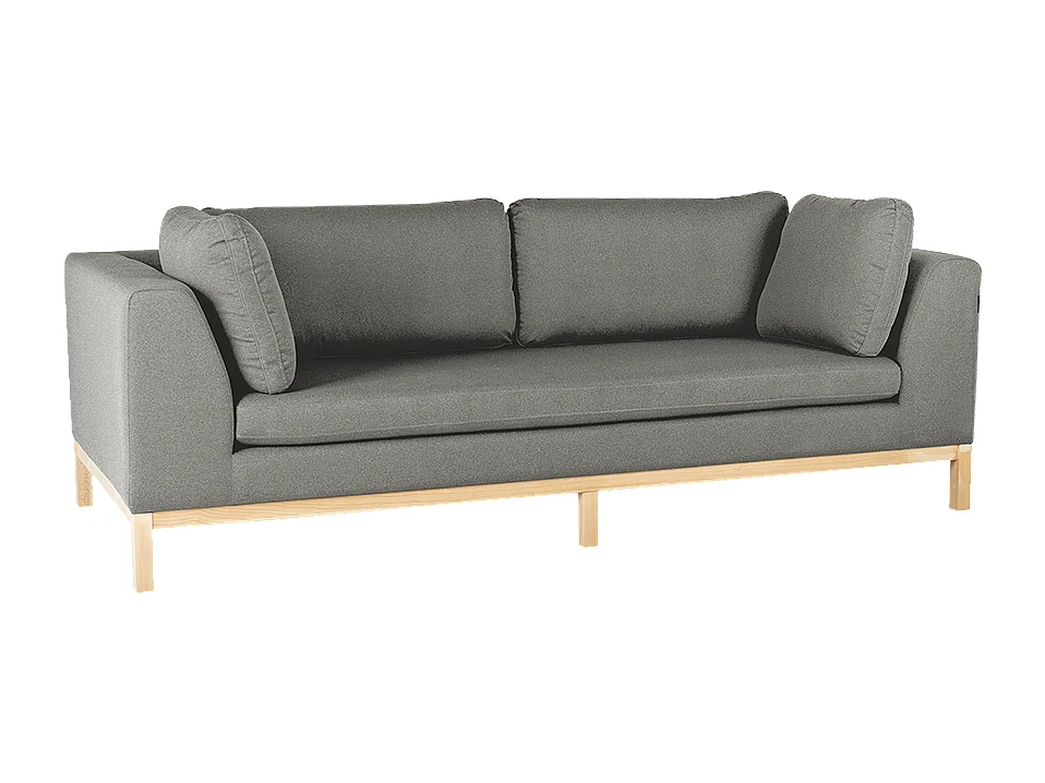 Canapé 98x228x67 cm gris Ambient Wood kwarc(ml84)