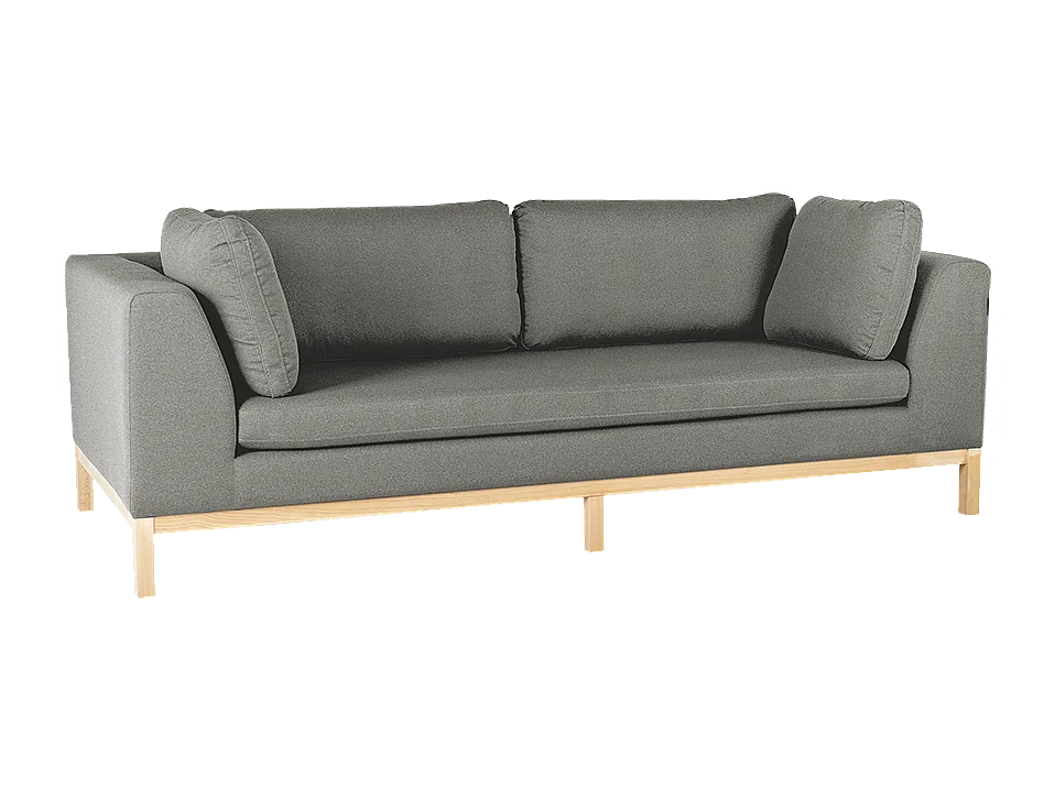 Canapé 98x228x67 cm gris Ambient Wood kwarc(ml84)