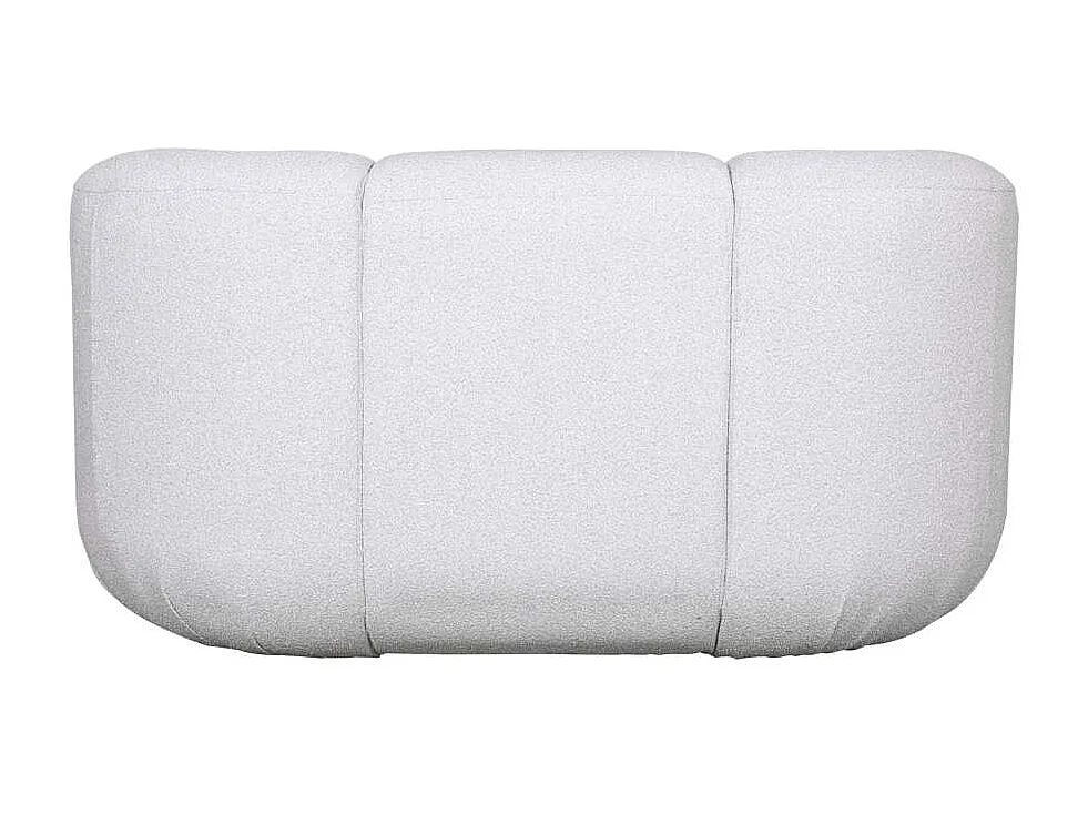 Sofa 150x75x85 cm light gray nua