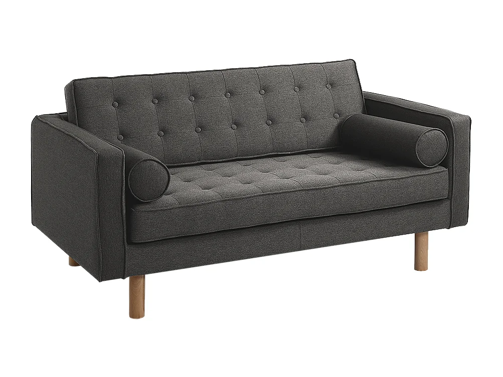 Sofa 88x162x80 cm Carbon Natur Thema Holz