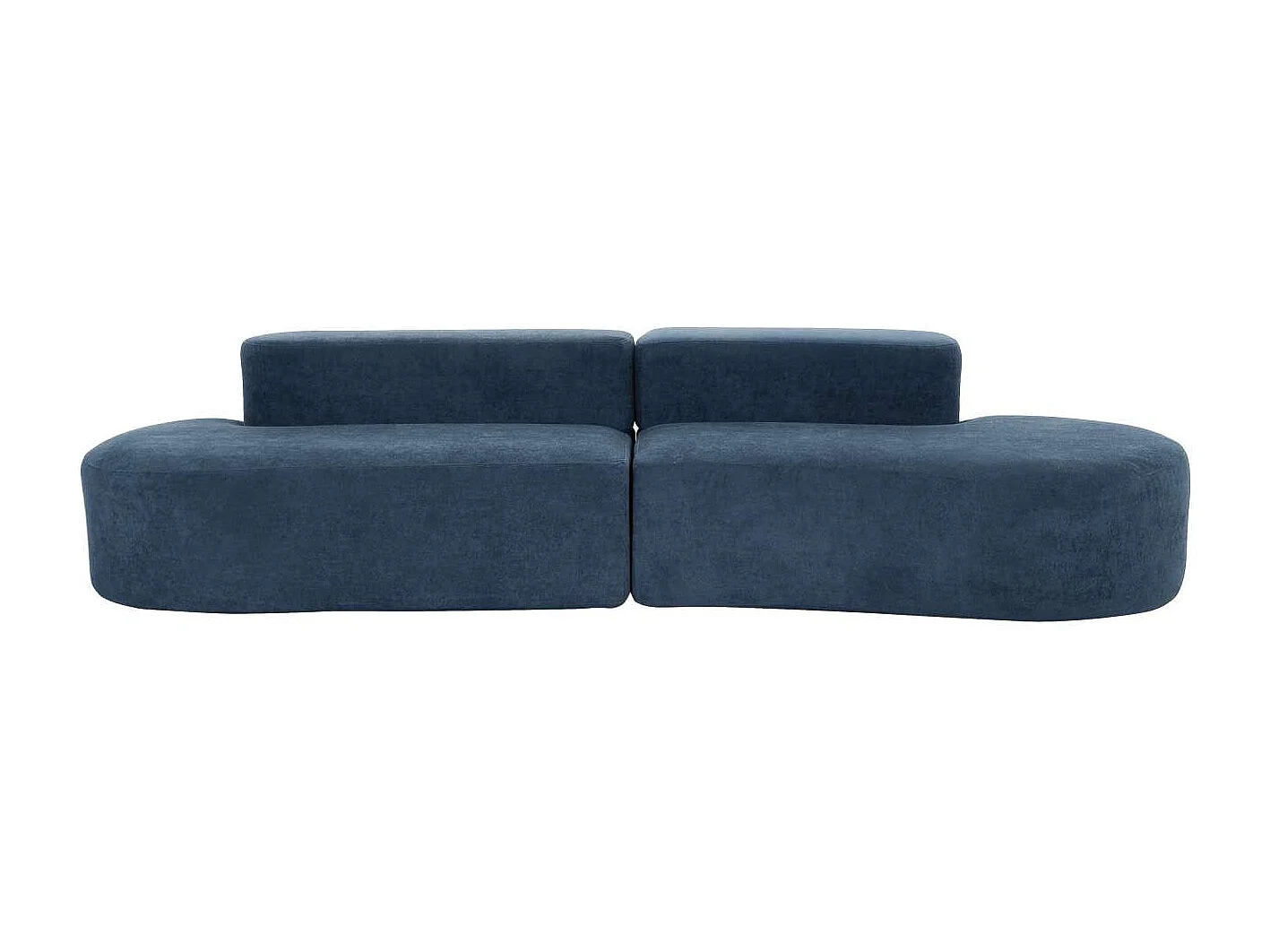 Sofa 280x66x102 cm blue nua n75-8