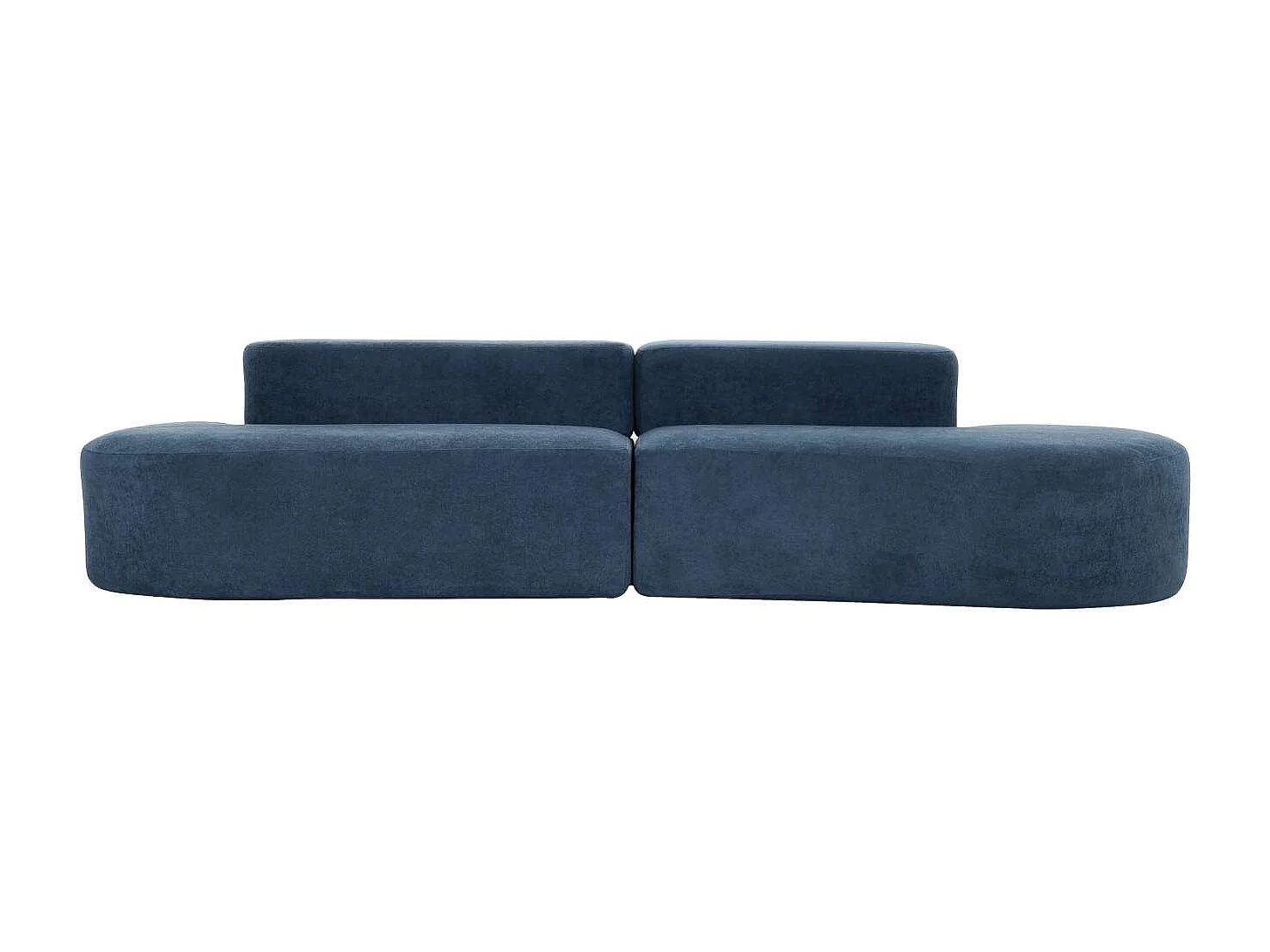 Sofa 280x66x102 cm blue nua n75-8