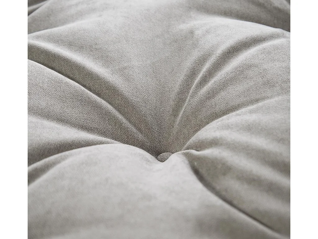 Canapé Futon 140x115x80 cm Crème Layti